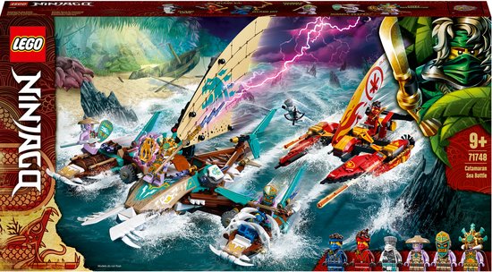 LEGO NINJAGO Catamaran zeeslag 71748