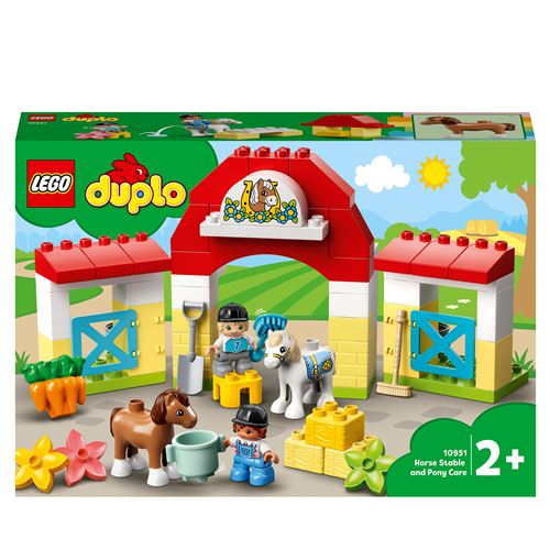 LEGO® DUPLO® 10951 Paardenstal en pony's verzorgen