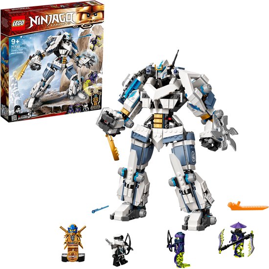 LEGO® Ninjago® 71738 Zane's Titanium Mecha Duel