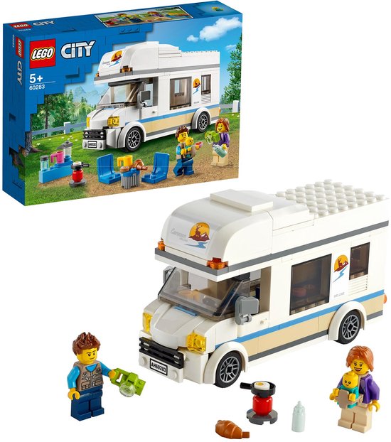 LEGO 60283 VAKANTIECAMPER LE CAMPING-CAR DE VACANCES