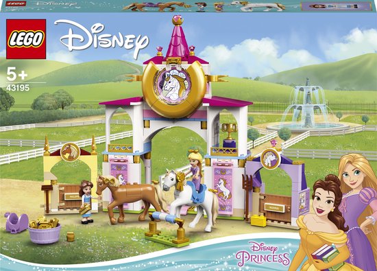 LEGO® Disney 43195 Belle en Rapunzel's koninklijke paardenstal