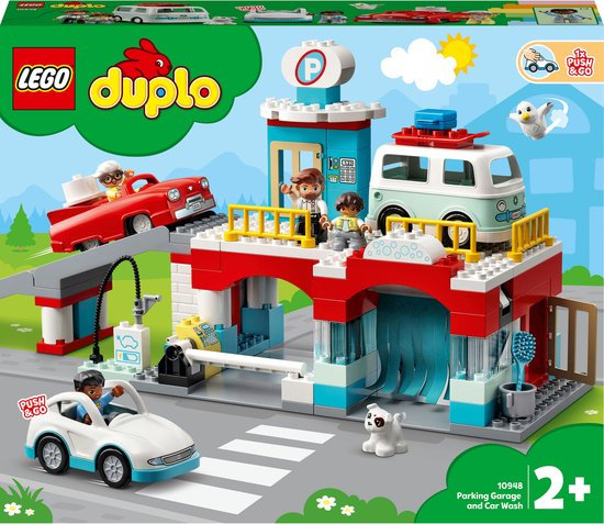 10948 LEGO DUPLO Parkeergarage en wasstraat
