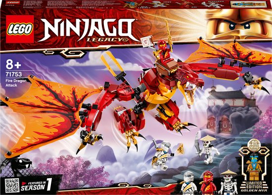 71753 LEGO Ninjago Vuurdraak aanval