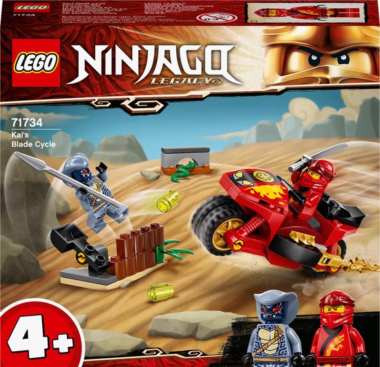LEGO 71734 KAI'S ZWAARDMOTOR LA MOTO DE KAI