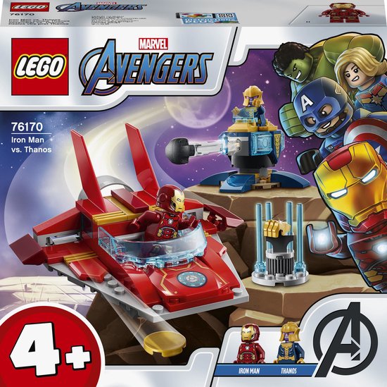 LEGO® Marvel Avengers Iron Man vs Thanos 76170