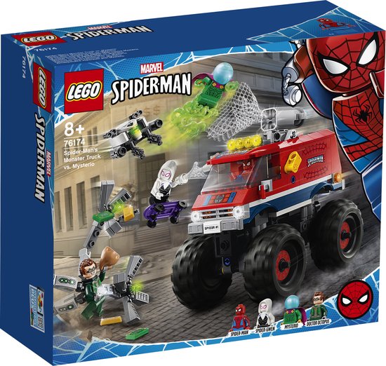 LEGO® Marvel Spider-Man Spider-Man Monstertruck vs. Mysterio 76174