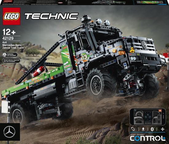 LEGO Technic 4x4 Mercedes-Benz Zetros Trial Truck met app-besturing 42129