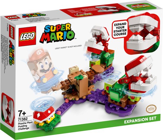 LEGO 71382 SUPER MARIO LE DÉFI DE LA PLANTE PIRANHA