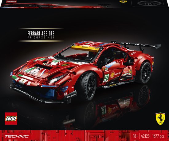 Ferrari 488 GTE “AF Corse #51” 42125 LEGO® Technic