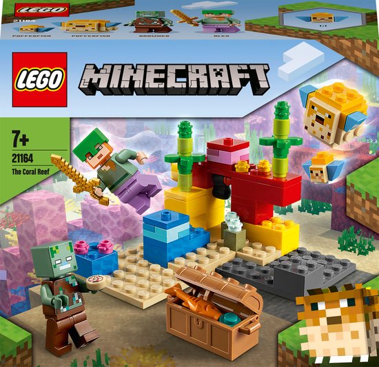 LEGO® Minecraft ™ The Coral Reef 21164