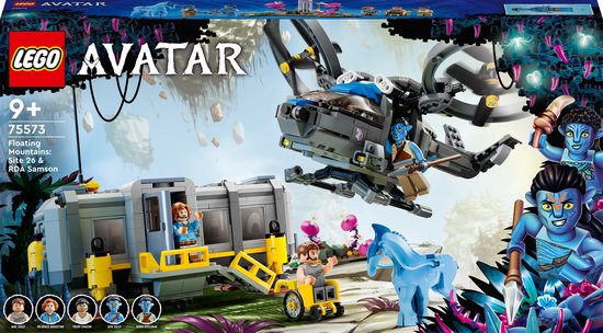 Lego Avatar 75573 Zwevende Bergen : Site 26&RDA Samson