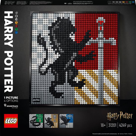 LEGO 31201 HARRY POTTER 1 FIGURE 4 OPTIONS