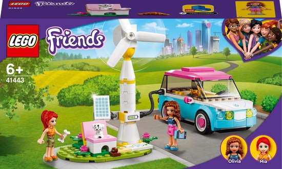 LEGO Friends 41443 Olivia's Elektrische Auto