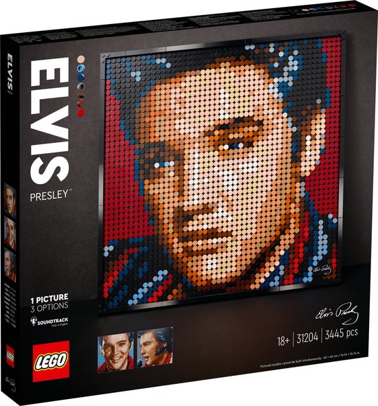 LEGO® Art 31204 Elvis Presley “The King”