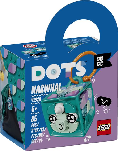 LEGO® DOTS™ 41928 Tassenhanger narwal