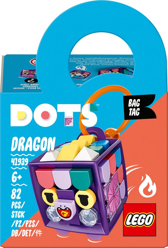 LEGO® DOTS 41939 Tassenhanger draak