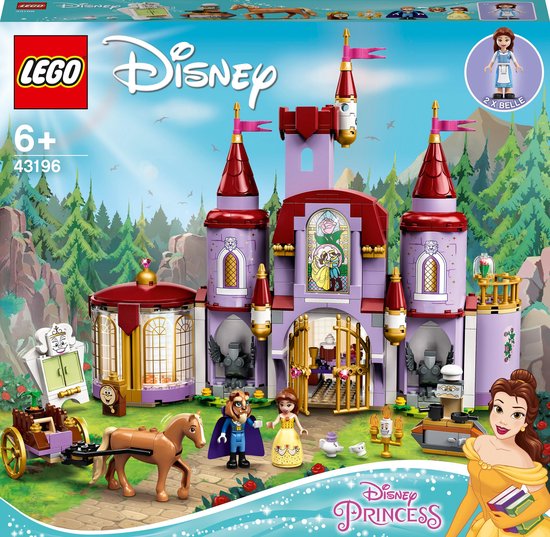 LEGO Disney Princess - Belle en het Beest kasteel constructiespeelgoed 43196