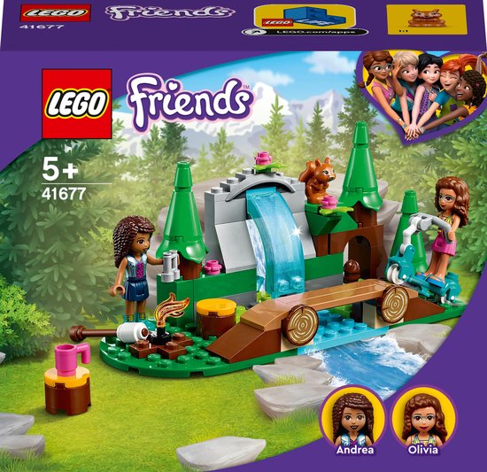LEGO Friends - Waterval in het bos constructiespeelgoed 41677