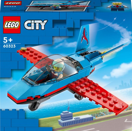 LEGO City - Stuntvliegtuig constructiespeelgoed 60323