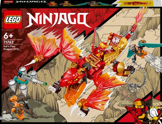 LEGO 71762 KAI'S VUURDRAAK EVO LE DRAGON DE FEU DE KAI - É