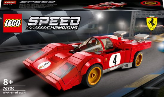 LEGO Speed Champions - 1970 Ferrari 512 M constructiespeelgoed 76906
