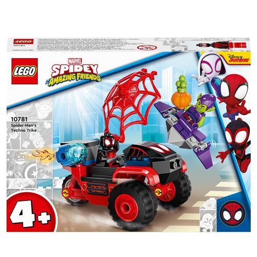 Miles Morales: Spider-Mans tech driewieler 10781 LEGO® Spider-Man