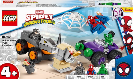 Lego Spidey 10782 Hulk Vs. Rhino Truck Duel