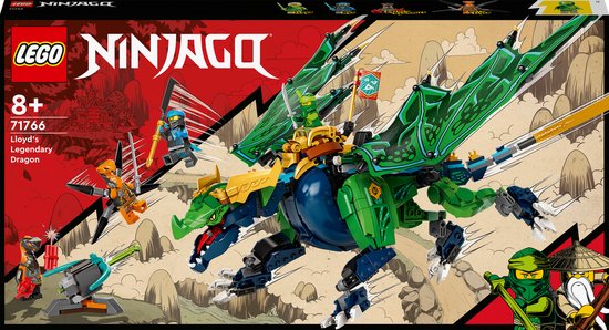 71766 LEGO Ninjago Lloyd?s legendarische draak Set met Slangen- en Drakenspeelgoed