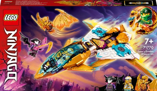 Lego Ninjago 71770 Zane's Gouden Draak Jet