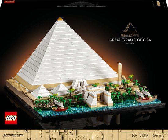 LEGO Architecture 21058 Grote Piramide van Gizeh