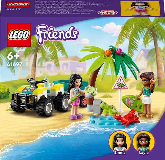 LEGO 41697 SCHILDPADDEN REDDINGSVOERTUIG LE VÉHICULE DE PR