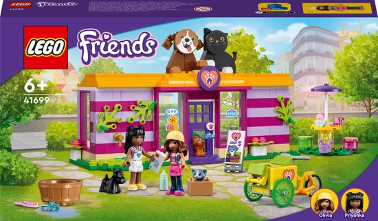 LEGO 41699 HUISDIERENADOPTIE CAFE LE CAFE D'ADOPTION DES