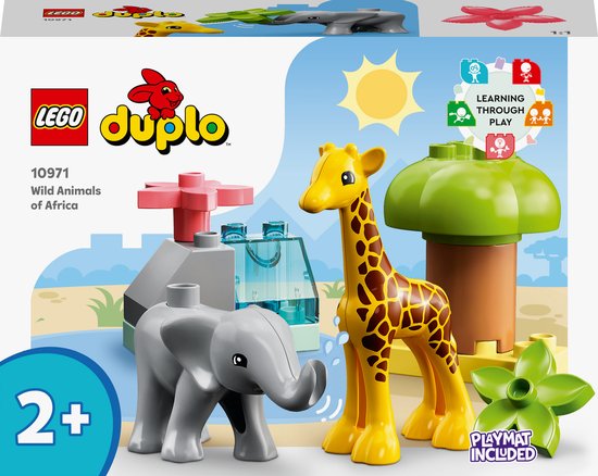 LEGO DUPLO - Wilde dieren van Afrika constructiespeelgoed 10971