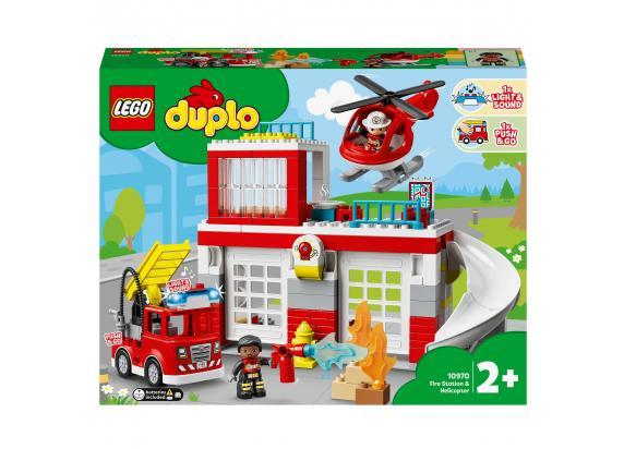 LEGO Duplo 10970 Brandweerkazerne en Helikopter