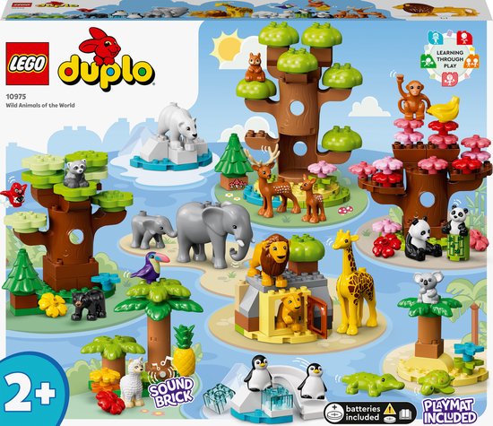 LEGO Duplo 10975 Wilde Dieren van de Wereld