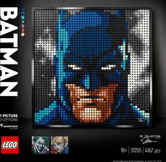 LEGO® Art 31205 Jim Lee Batman™ Collectie