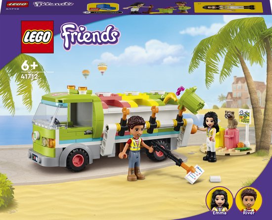 41712 LEGO Friends Recycle vrachtwagen