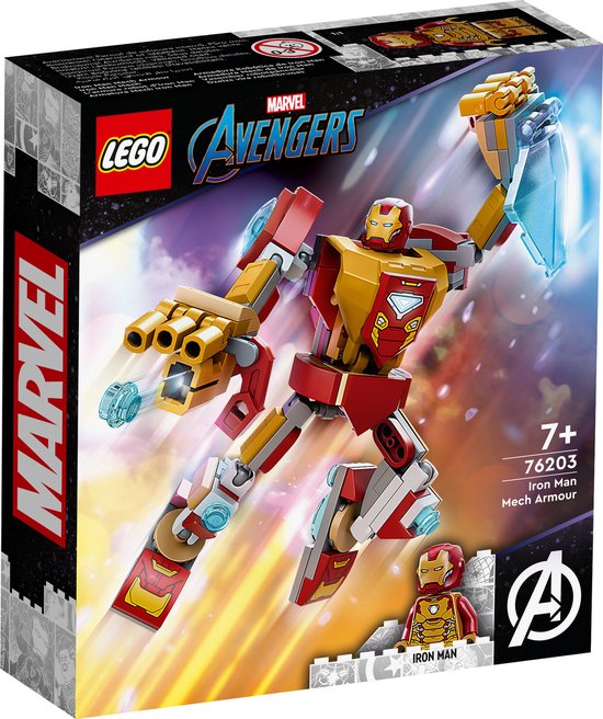 LEGO 76203 IRON MAN MECH ARMOR