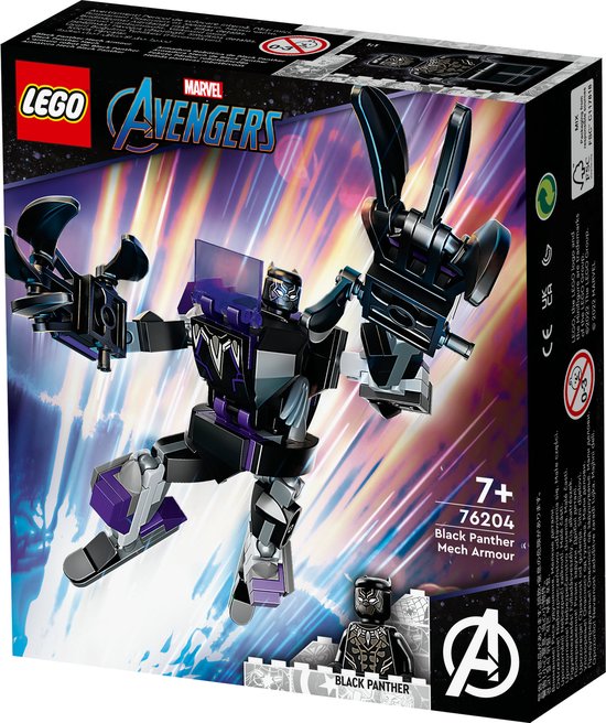 LEGO 76204 BLACK PANTHER MECH ARMOR