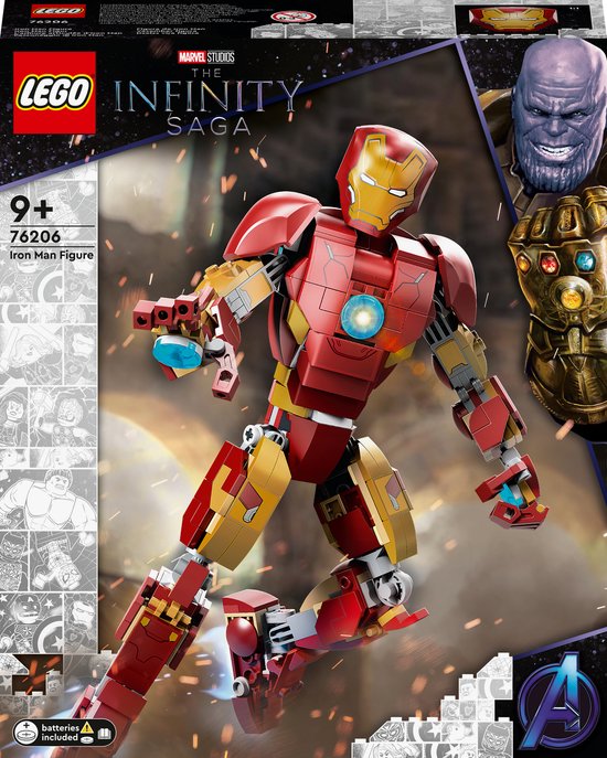 LEGO® Marvel 76206 Iron Man figuur