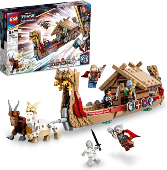 LEGO Marvel - Het Geitenschip constructiespeelgoed 76208