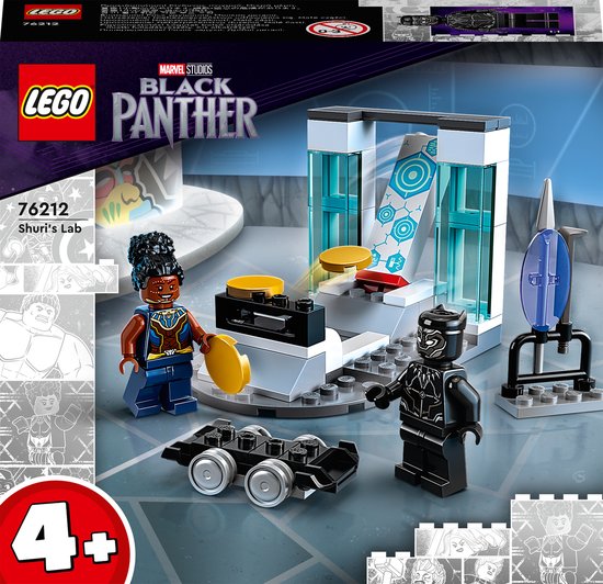 LEGO Marvel - Shuri’s lab constructiespeelgoed 76212