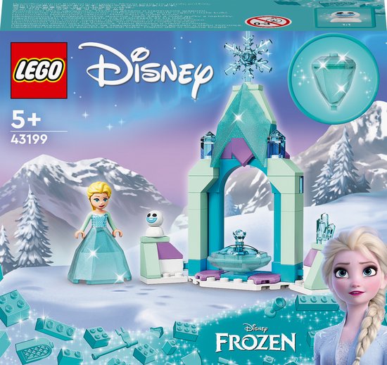 LEGO 43199 BINNENPLAATS VAN ELSA'S KASTEEL LA COUR DU CHÂT