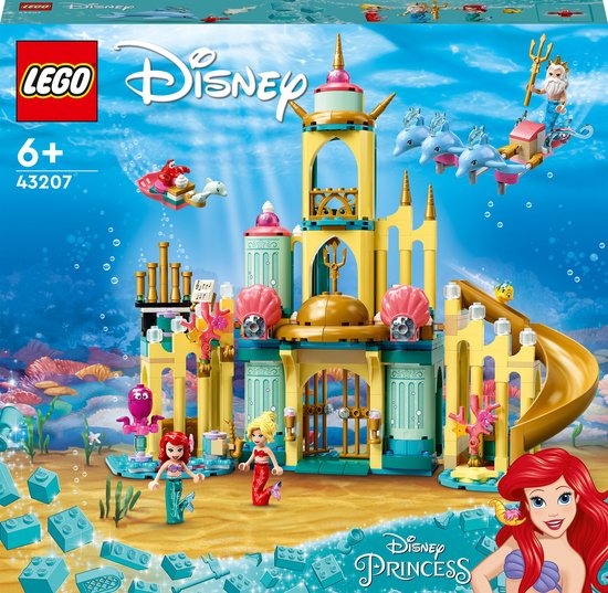 LEGO® Disney™ 43207 Ariëls onderwaterpaleis