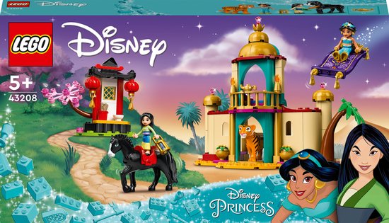 LEGO Disney - Jasmines en Mulans avontuur constructiespeelgoed 43208