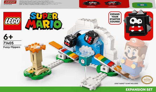 LEGO® Super Mario™ 71405 Uitbreidingsset: Fuzzies en flippers