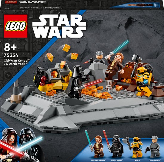 LEGO Star Wars 75334 Obi-Wan Kenobi vs. Darth Vader