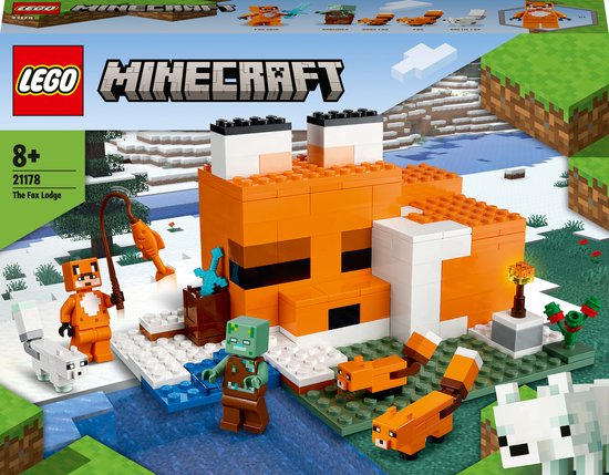 LEGO 21178 MINECRAFT: DE VOSSENHUT MINECRAFT: LE REFUGE RE