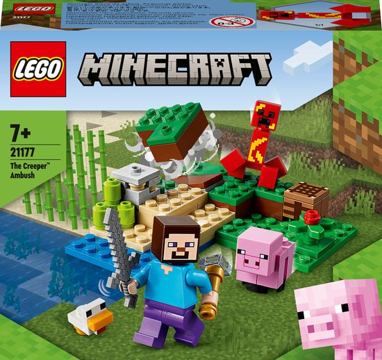 LEGO® Minecraft 21177 De Creeper™ hinderlaag