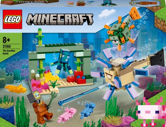LEGO 21180 MINECRAFT: DE BEWAKERSSTRIJD MINECRAFT: LE COMB